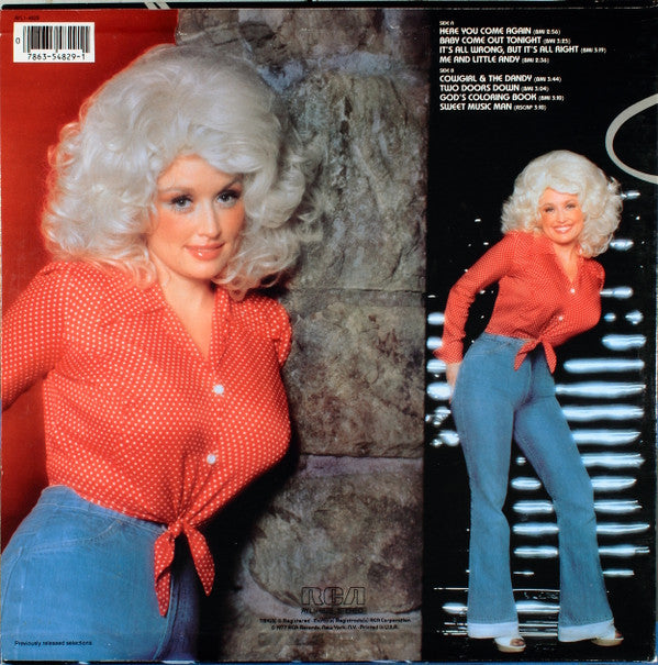 Dolly Parton : Here You Come Again (LP, Album, RE)