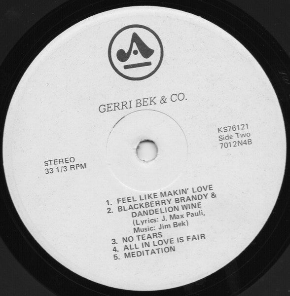 Gerri Bek & Co. : What's New (LP, Album)