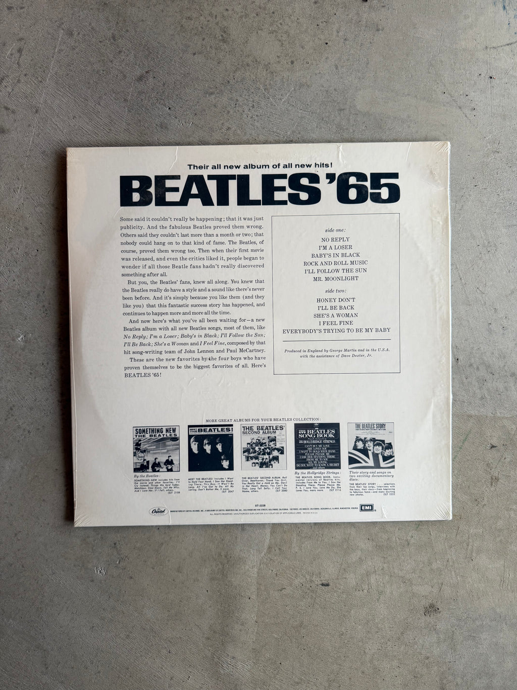 The Beatles • Beatles '65 | Vintage 1980 SEALED LP