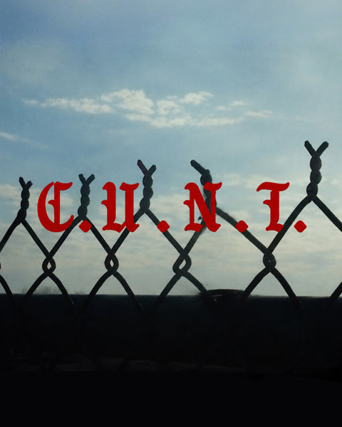 "CUNT" by Firstsex